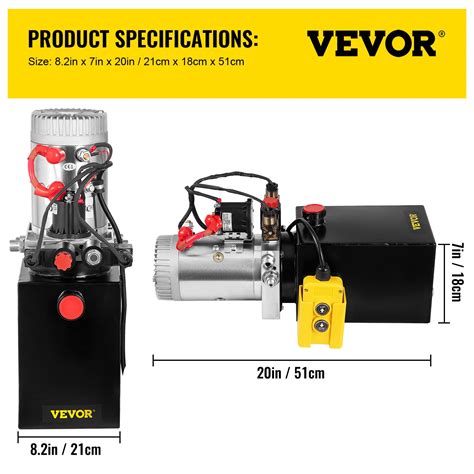 Mua Mophorn Hydraulic Pump Quart Hydraulic Power Unit V Dc