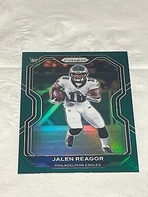 Panini Prizm Jalen Reagor Green Prizm Rc Rookie Eagles Ebay