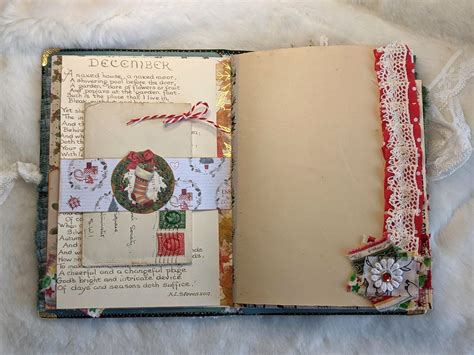 Reader’s Digest Christmas Junk Journal, handmade junk journal, OOAK junk journal - campestre.al ...