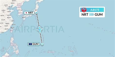 Jl8173 Flight Status Japan Airlines Tokyo To Guam Jal8173