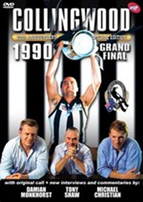 Buy AFL Collingwood 1990 Grand Final 20th Anniversary Edition DVD