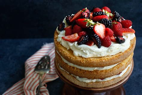 Almond Berry Layer Cake Recipe Nyt Cooking