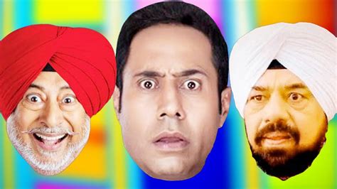 Binnu Dhillon Jaswinder Bhalla Bn Sharma Best Punjabi Comedy