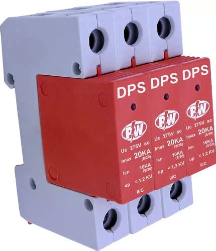 3x Dps 20ka 275v Protetor Anti Raio E Surtos Pw