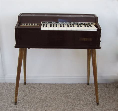 Magnus Electronic Chord Organ Model With Legs Mid Century