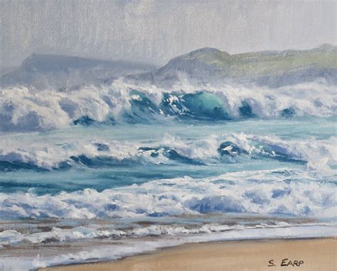 How To Paint A Dramatic Seascape In 5 Easy Steps Ocean Waves Painting