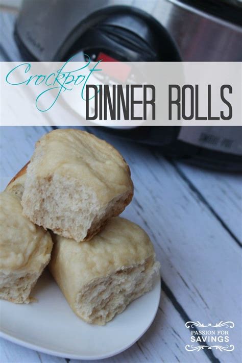 Super Easy Crockpot Dinner Rolls Recipe You Can Make These In Just A Few Hours In Your Crock