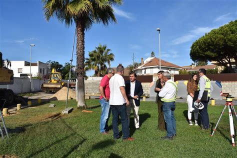 Las Obras Para Mejorar El Saneamiento De El Portil Van A Buen Ritmo