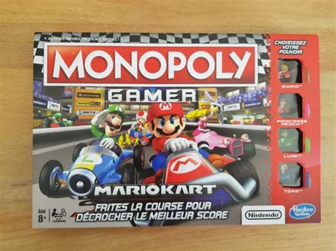 Jeu De Soci T Monopoly Edition Gamer Mario Kart Complet Eur