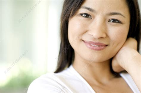 Happy Woman Stock Image F001 2393 Science Photo Library