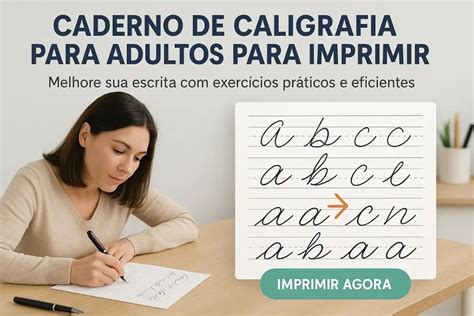 Caderno De Caligrafia Escrito