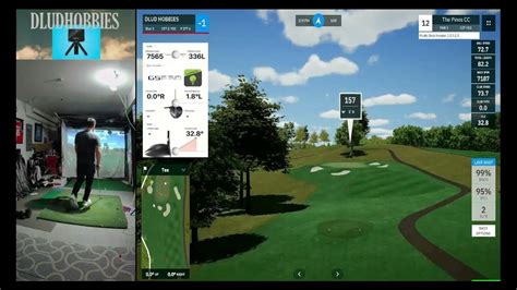 The Pines Cc Gspro Garmin R10 D Lud Golf Youtube
