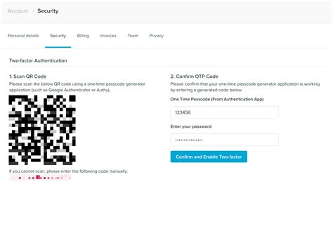 Setting Up 2 Factor Authentication 2fa Vero