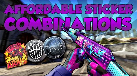 CS GO AFFORDABLE FUNNY STICKER COMBINATIONS 2019 YouTube