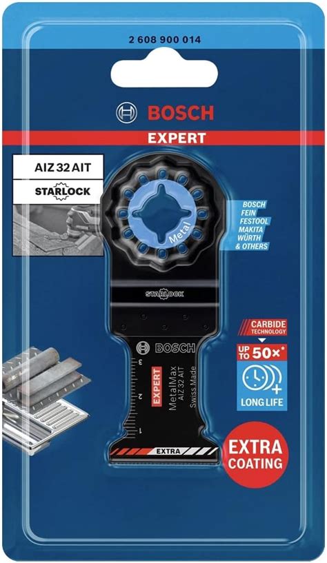 Bosch Professional 1x Sägeblatt Expert MetalMax AIZ 32 AIT für Stahl