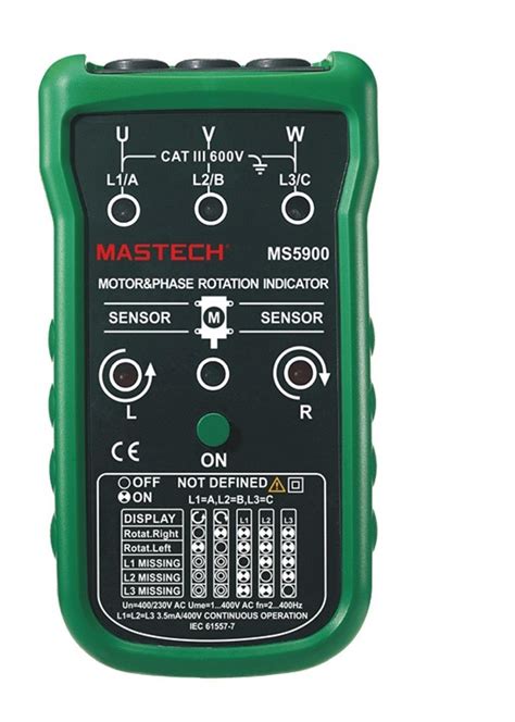 Mastech Meter Ms Indicador De Rotaci N Fa World Shop