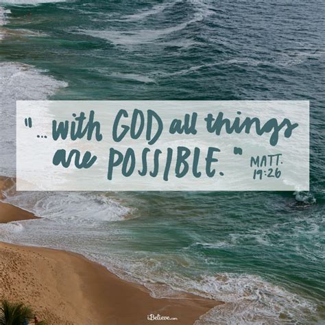 Your Daily Verse Matthew 19 26 Inspirations