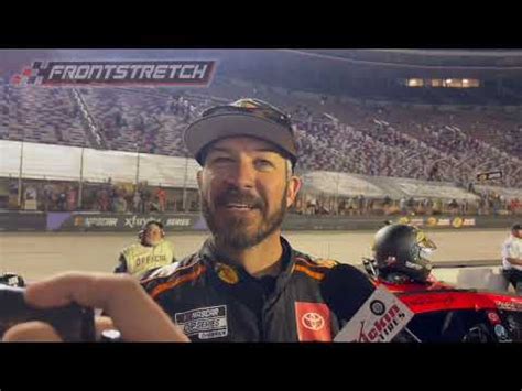 Martin Truex Jr Advances Unsure Why He Was The Caution I Have No