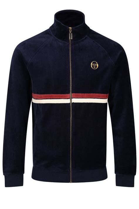 Sergio Tacchini Dallas Mens Track Jacket Maritime Blue