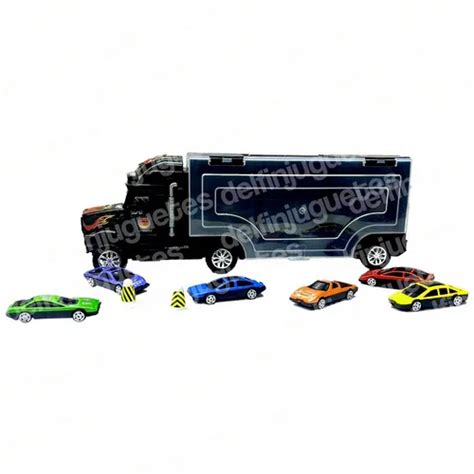 Cami N Transportador Autos Chapa Estuche Para Hot Wheels
