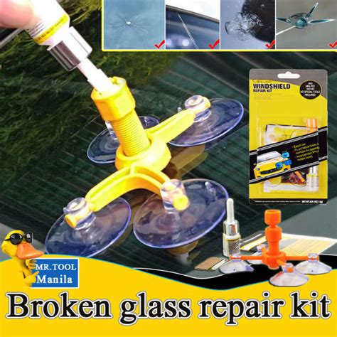 Upgraded Formula Mrtool Windscreen Repair Kit Glass Repair Liquid