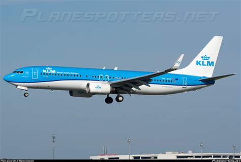 PH BXI KLM Royal Dutch Airlines Boeing 737 8K2 WL Photo By Martin