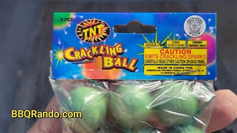 Crackling Balls Tnt Fireworks