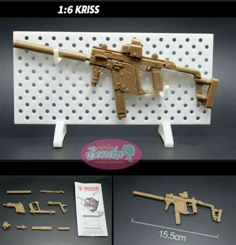 Arma Militar Kriss Vector Pra Boneco Falcon Hot Toys Parcelamento Sem Juros