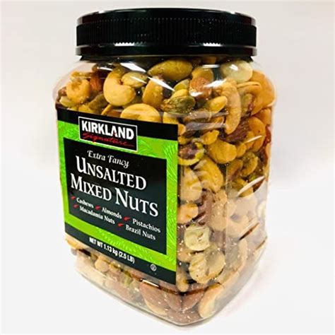 Kirkland Signature Qnkdqk Extra Fancy Unsalted Mixed Nuts Lb