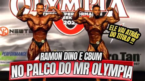 RAMON DINO E CBUM NO PALCO DO MR OLYMPIA 2023 YouTube