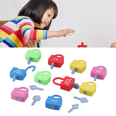 Learning Locks Alphabet Toys, Educational Learning Locks Counting Toys