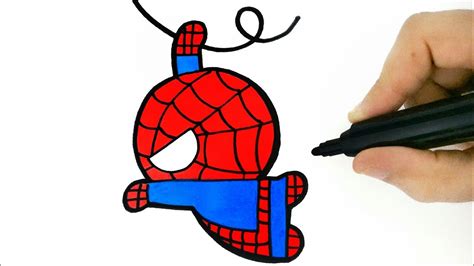 HOW TO DRAW SPIDER MAN COMO DESENHAR O HOMEM ARANHA YouTube