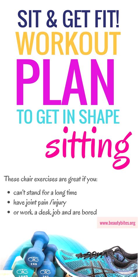 Workout Plan For Beginners #2: Great Workouts You Can Do Sitting - Beauty Bites