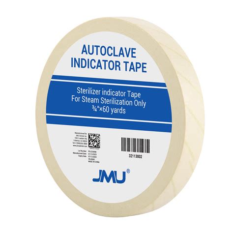 Jmu Sterilizer Indicator Tape — Jmu Dental