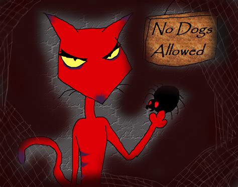 Courage the Cowardly Dog: Katz by PurfectPrincessGirl on DeviantArt