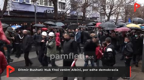 Ditmir Bushati Nuk Fitoi Vet M Albini Por Edhe Demokracia Youtube