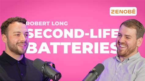 Second Life Batteries With Robert Long Modo Energy