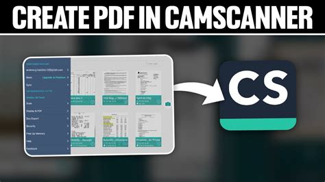 How To Create PDF In CamScanner 2024 Full Tutorial YouTube