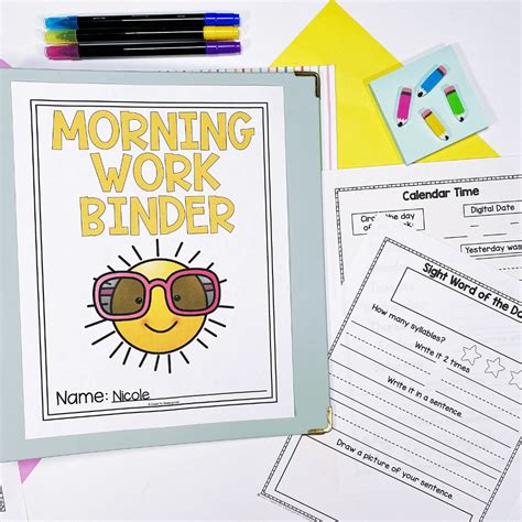 Transform Your Morning Routine With The Morning Work Binder Artofit