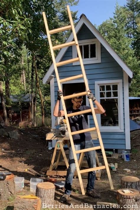 Simple And Sturdy Loft Ladder Berries Barnacles