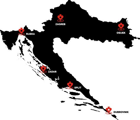 Distribution map - Pik Vrbovec