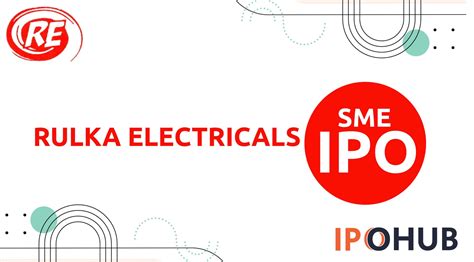 Rulka Electricals IPO Dates Price GMP Review IPOHUB