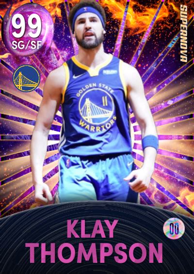 Nba K Kdb Custom Card Game Klay