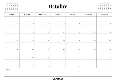 Calendario Octubre Para Imprimir Animado Halie Karalee