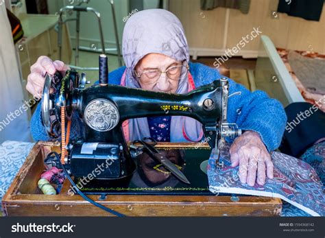 Muslim Women Sewing Images Stock Photos Vectors Shutterstock