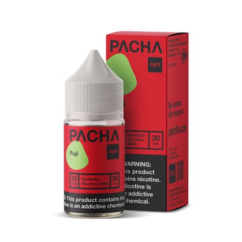 Pacha Syn Fuji Nic Salt Vape Juice 30ml Eightvape