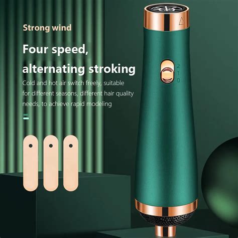 Multi Functional Hair Styling Set Hot Air Curl Dryer Interchangeable Head Volume Hair Dryer