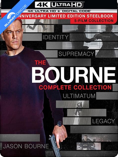 The Bourne Complete Collection K Th Anniversary Best Buy