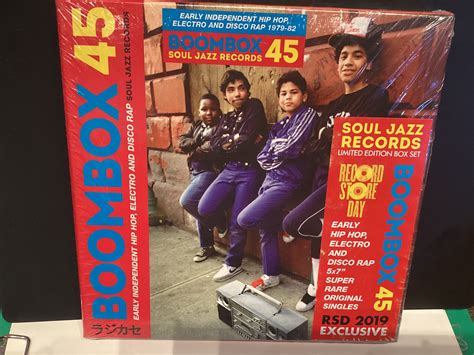 Va Boombox 45 Soul Jazz Records Limited Edition Box Set Singles