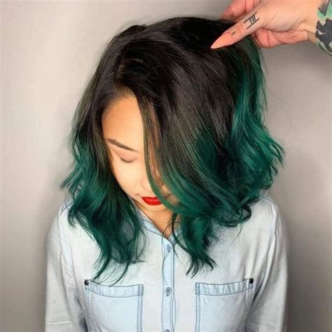 Las 30 Mejores Ideas Para Color De Cabello【verde】💚💚💚 【lo Mejor De 2023